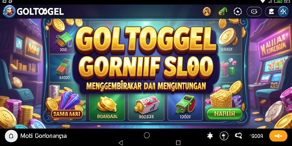 Tampilan menarik dari gameplay Slot GOLTOGEL yang mengasyikkan.