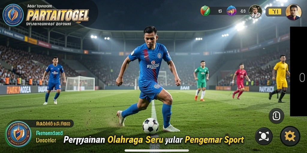 Tampilan gameplay seru dalam PARTAITOGEL yang memukau.