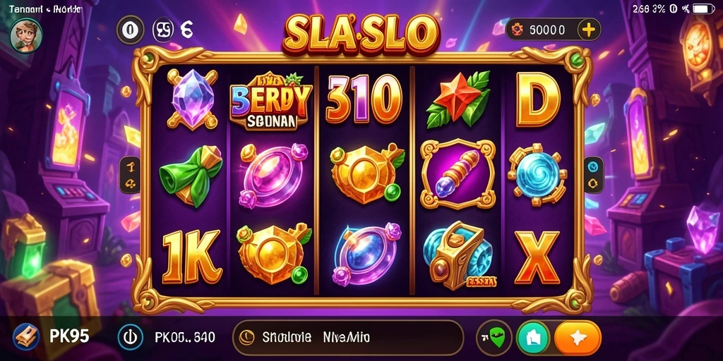 Screenshot gameplay PK95 menunjukkan keseruan bermain Slot.