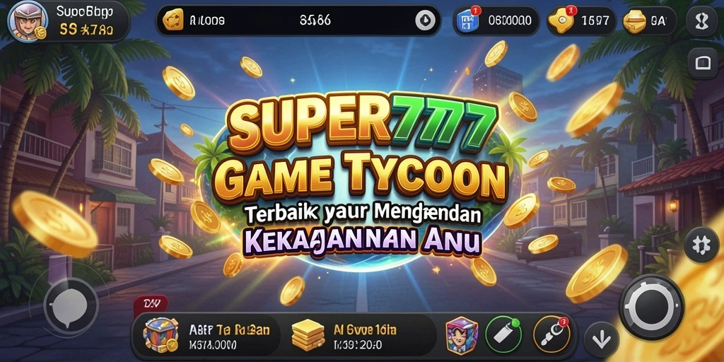 Tampilan menarik dari gameplay <strong>SUPER777</strong> yang memperlihatkan konstruksi bisnis yang dinamis.