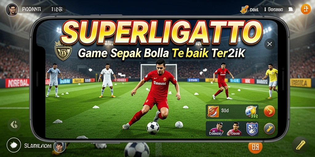 Tampilan menarik dari gameplay SUPERLIGATOTO yang penuh aksi.
